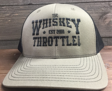 Load image into Gallery viewer, Loden/Black Whiskey Throttle Show Richardson - Adjustable Snapback Trucker Cap