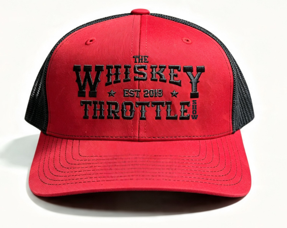 Whiskey Throttle Show Red Classic Snapback