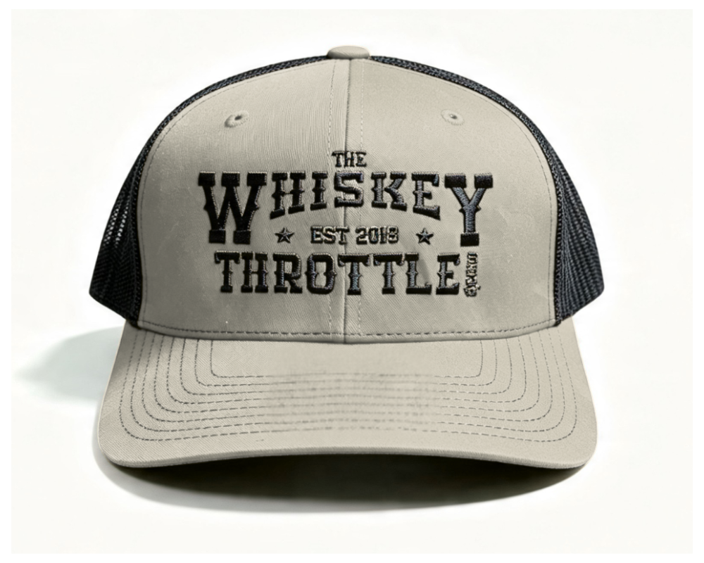 Charcoal/Black Whiskey Throttle Show Flexfit - Trucker Cap