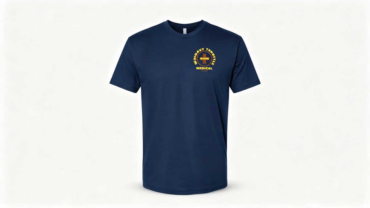 Whiskey Med Crew Tee