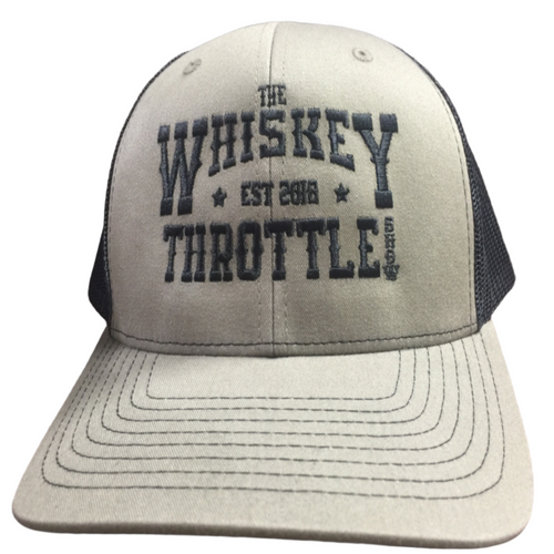 Loden/Black Whiskey Throttle Show Richardson - Adjustable Snapback Trucker Cap