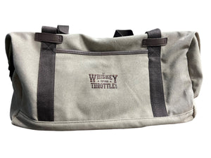 The Whiskey Throttle Cotton Canvas Duffel