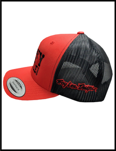 The Red/Black Whiskey Throttle Show Classic Snapback