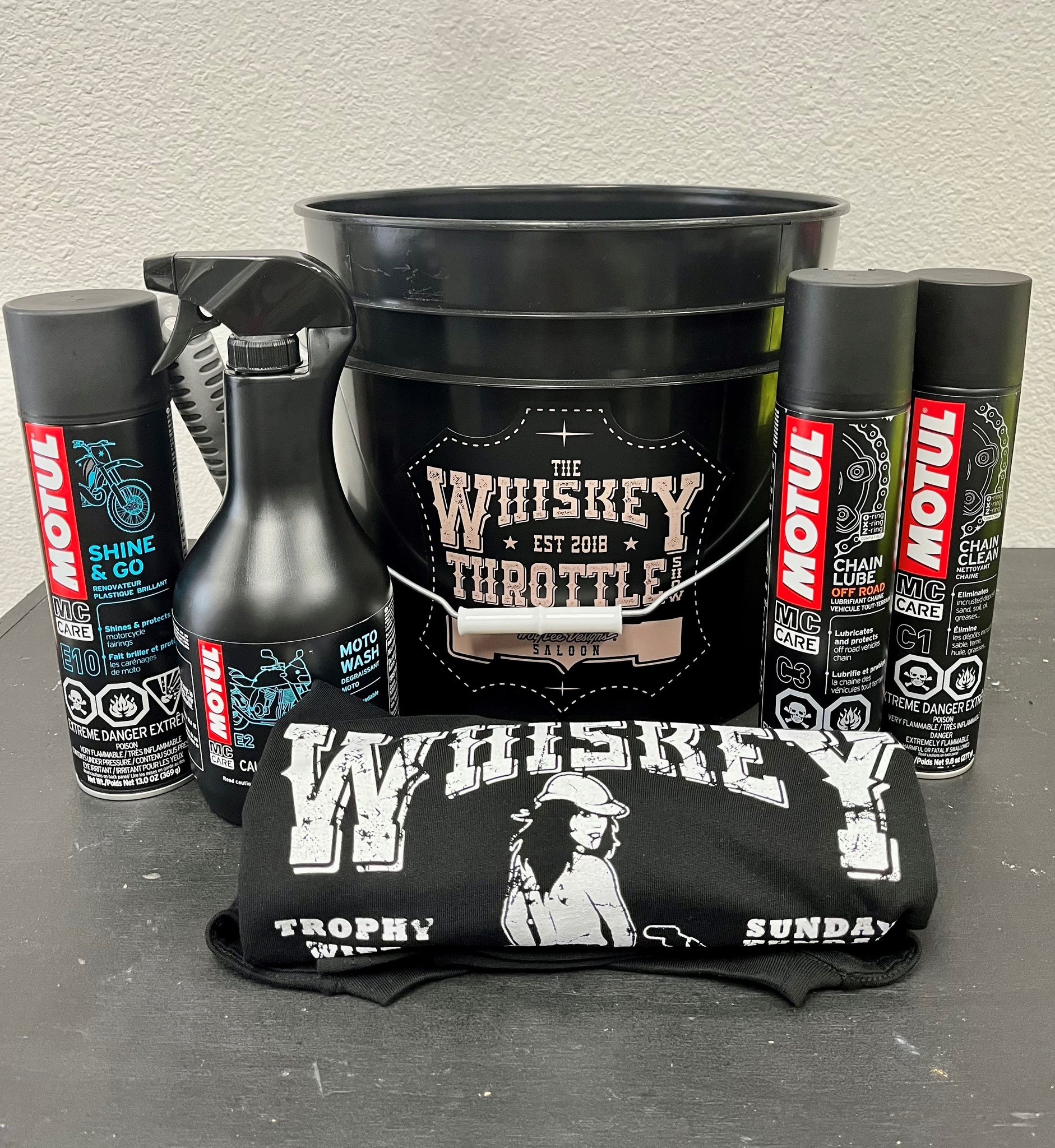 The Whiskey Throttle Moto Cleaning Kit *Limited Edition* – Whiskey Throttle  Merch